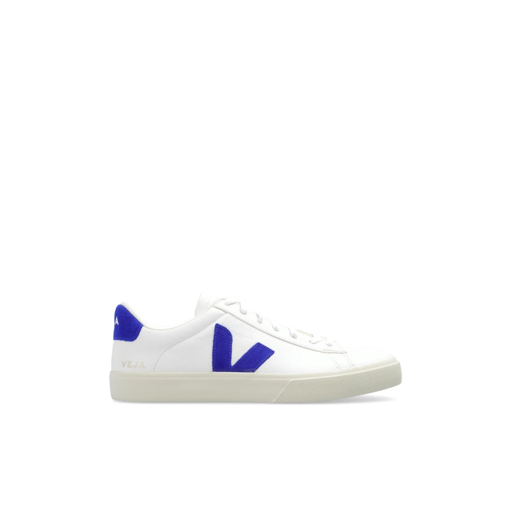 Veja Sneakers van gerecycled leer met rubberen zool White Heren