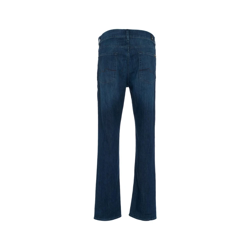 7 For All Mankind Boot-cut Jeans Blue Heren