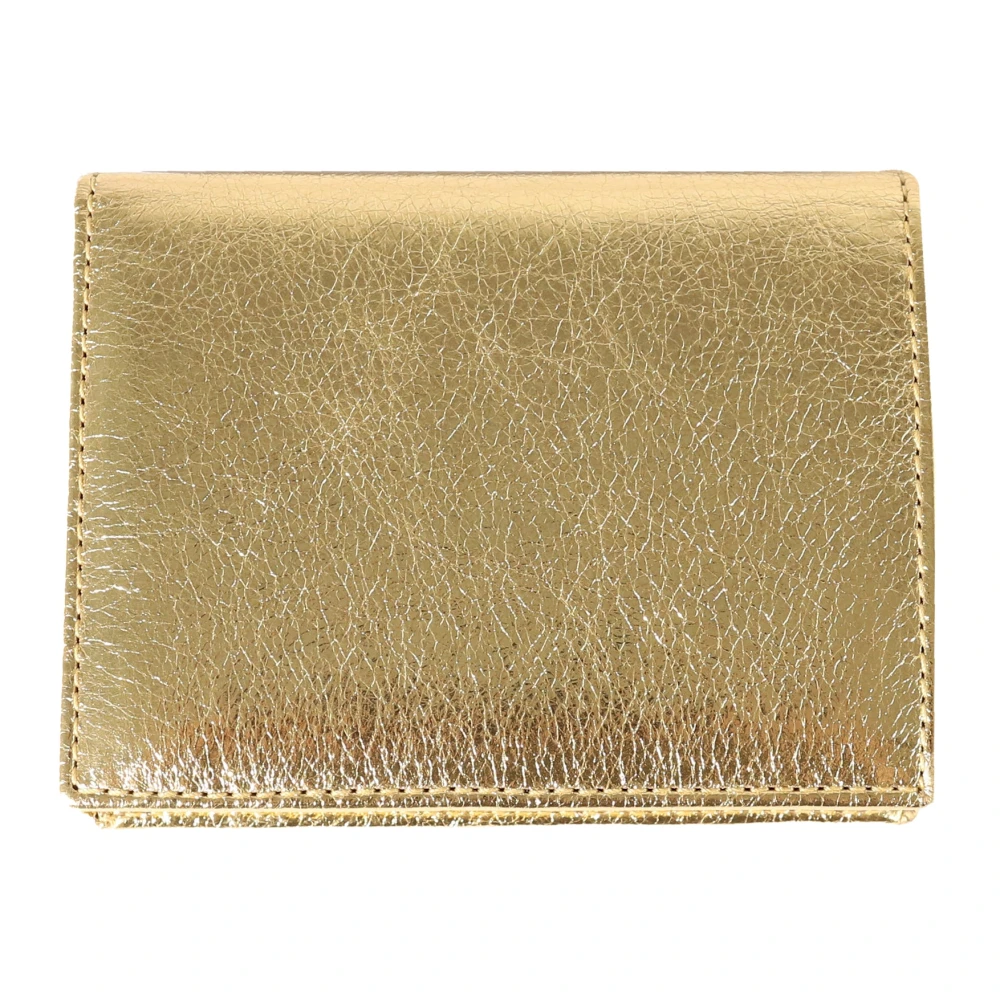 Comme des Garçons Gouden Kaarthouder Yellow Unisex