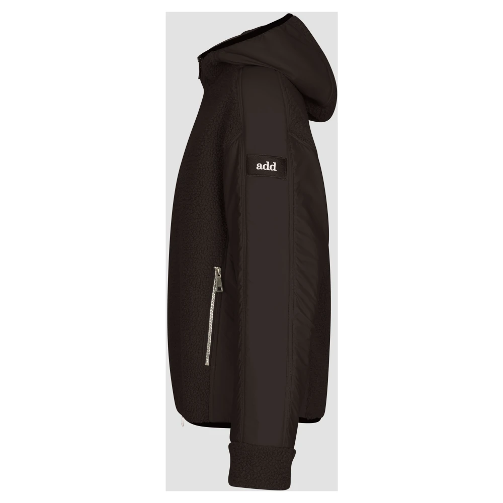 add JAS IN Gewaxt Nylon + Teddy Bont Black Dames