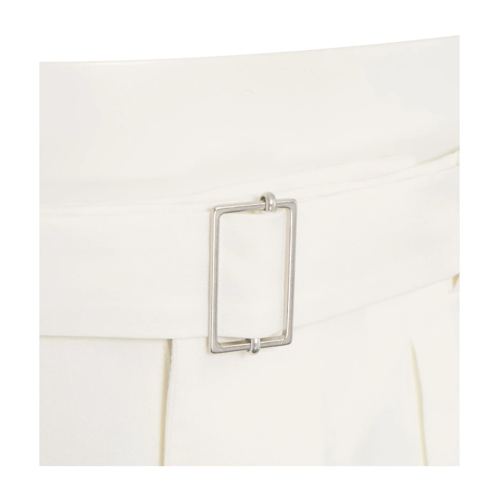 Paolo Pecora Witte Chino Broek Stijlvol en Elegant White Heren