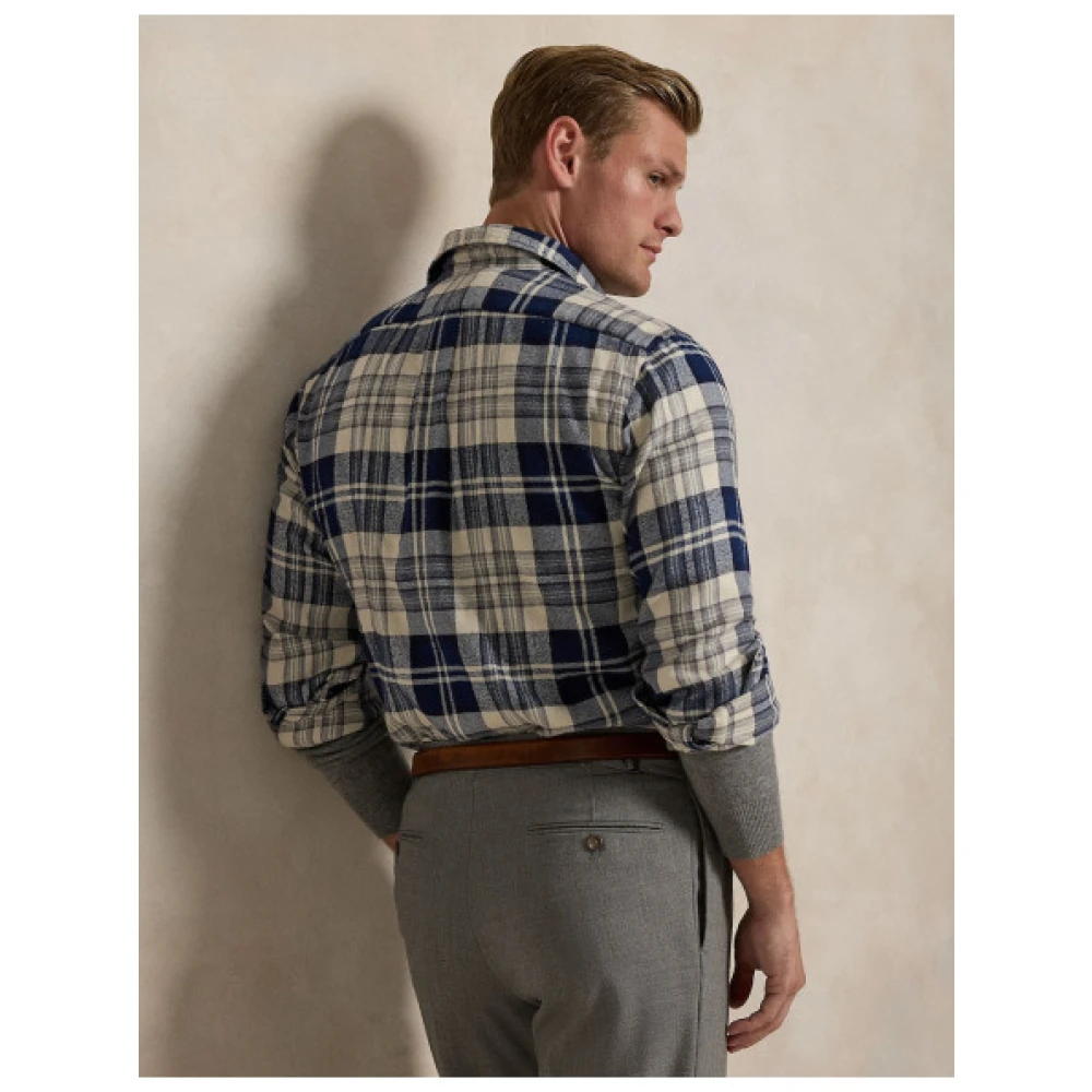 Polo Ralph Lauren Geruite katoenen flanellen overhemd Multicolor Heren