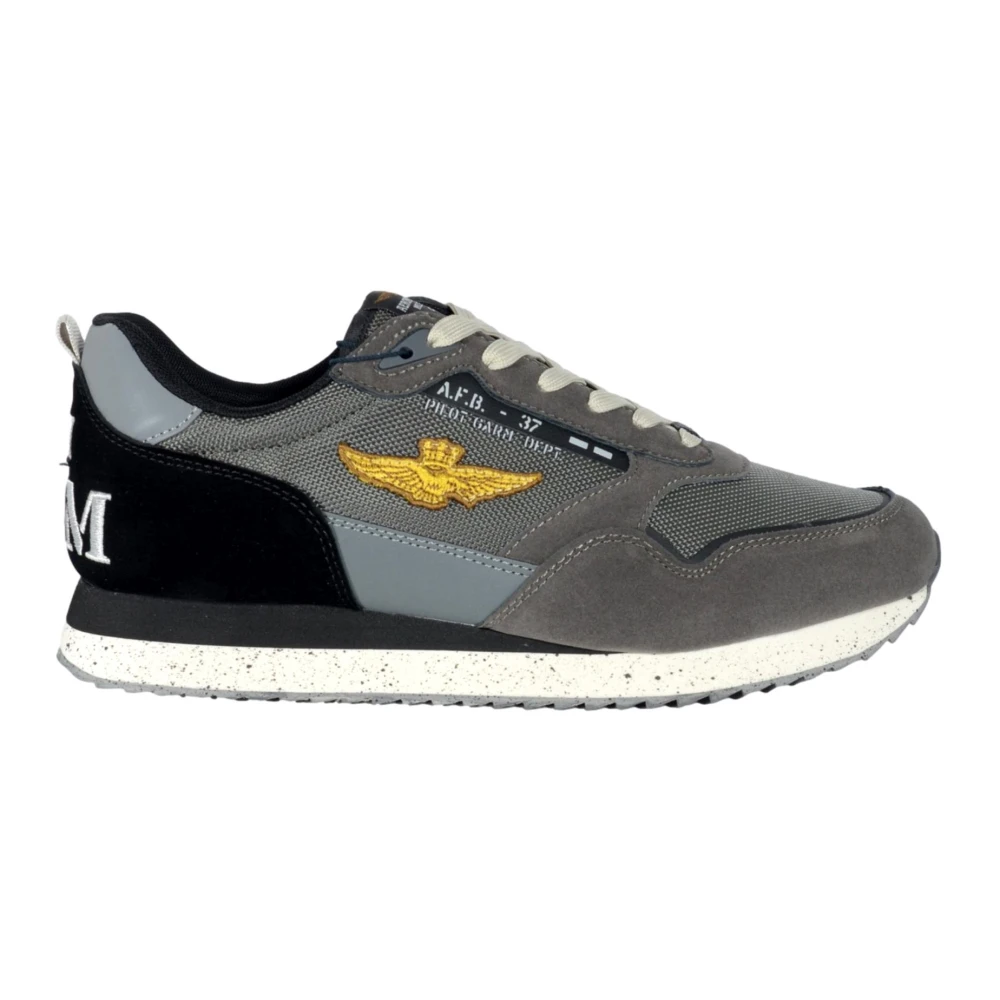 Aeronautica Militare Sc0286Uct03545 Sneakers Heren Schoenen Grijs