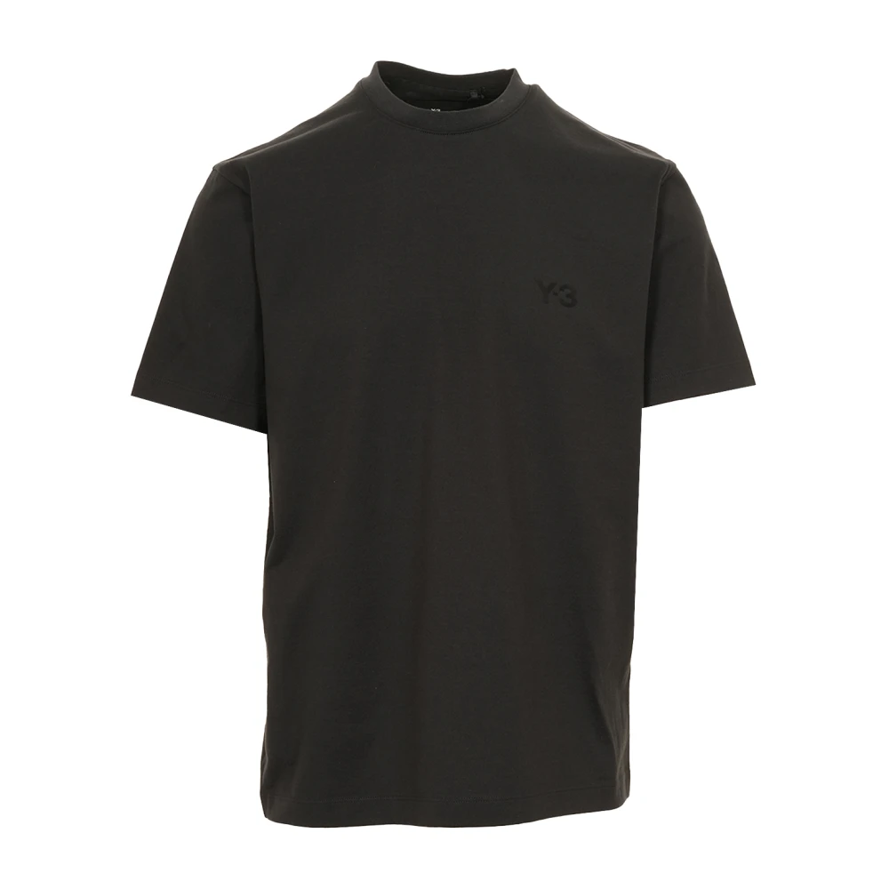 Adidas Uomo Nero - Y-3 Regular Short Sleeve Tee - Tops - L - Immagine 6