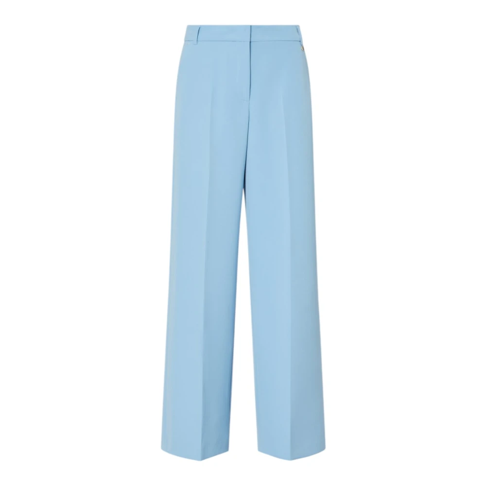 Liu Jo Women's Blue Wide Trousers, L, Wide Trousers