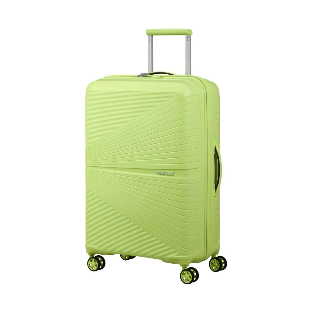 American Tourister Lichtgewicht Trolley met TSA-slot Green Unisex