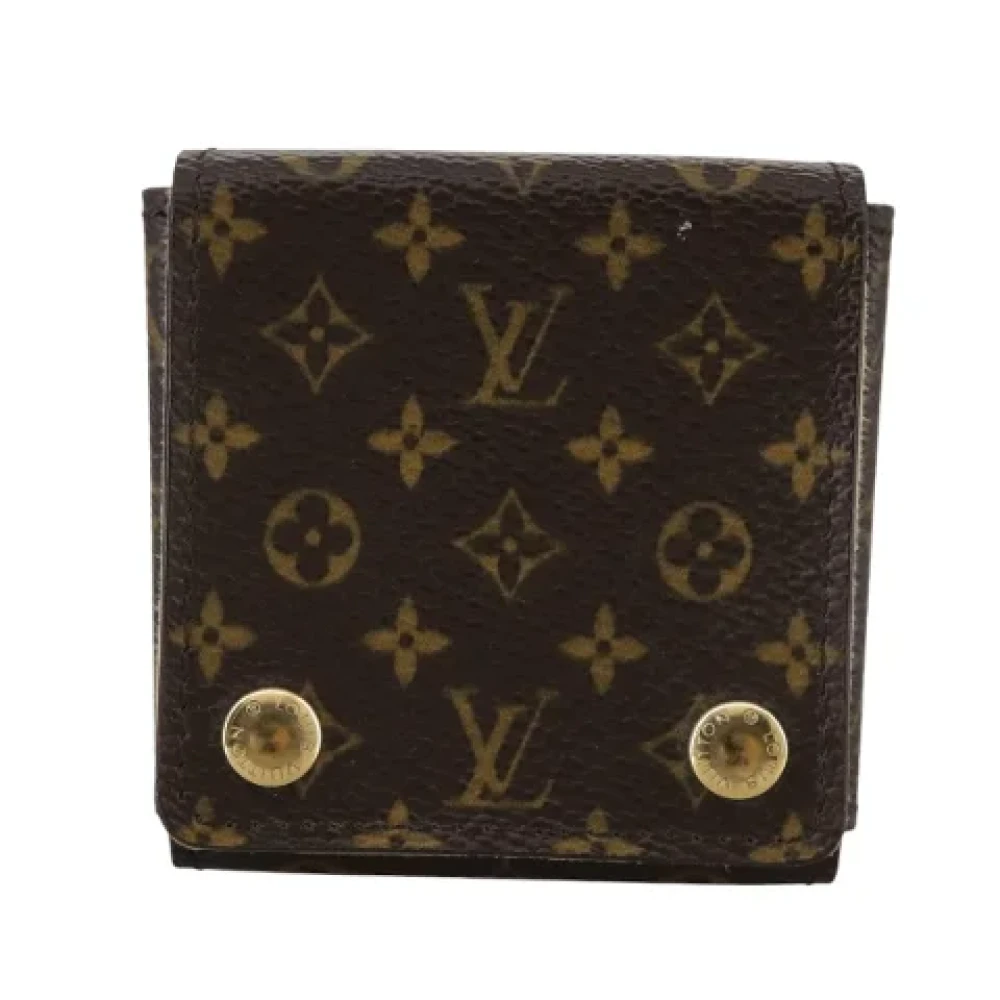 Louis Vuitton Vintage Pre-owned Canvas wallets Brown Dames