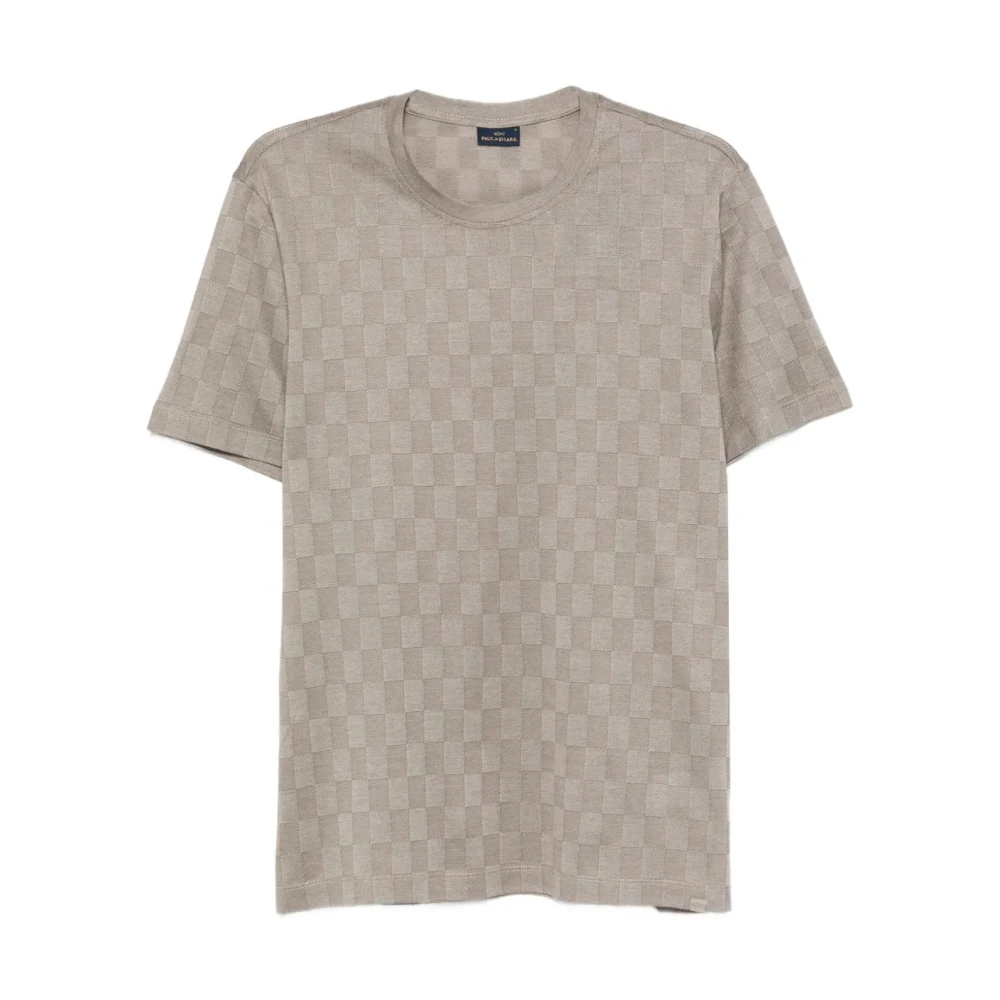 Paul & Shark Men's Beige T-Shirts, M, Short Sleeve T-Shirt
