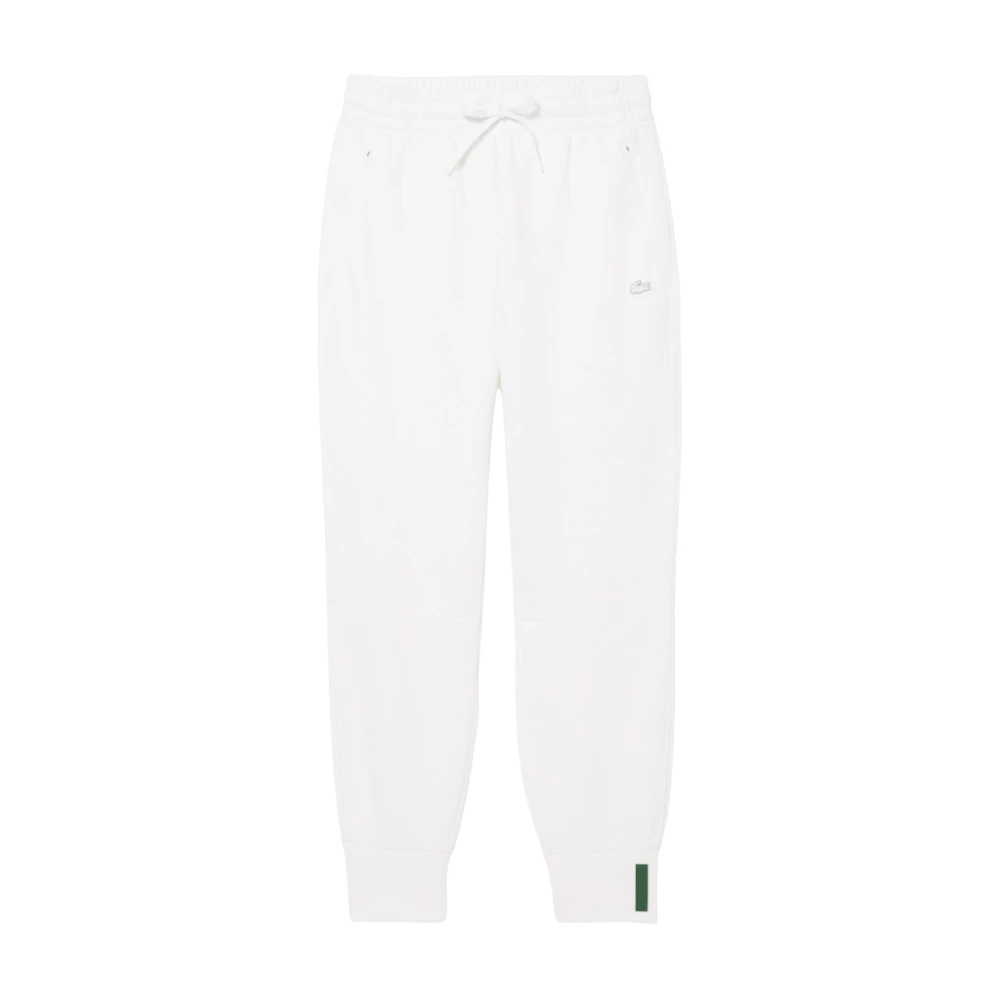 Lacoste Donna Bianco Pantaloni, Xl, New,