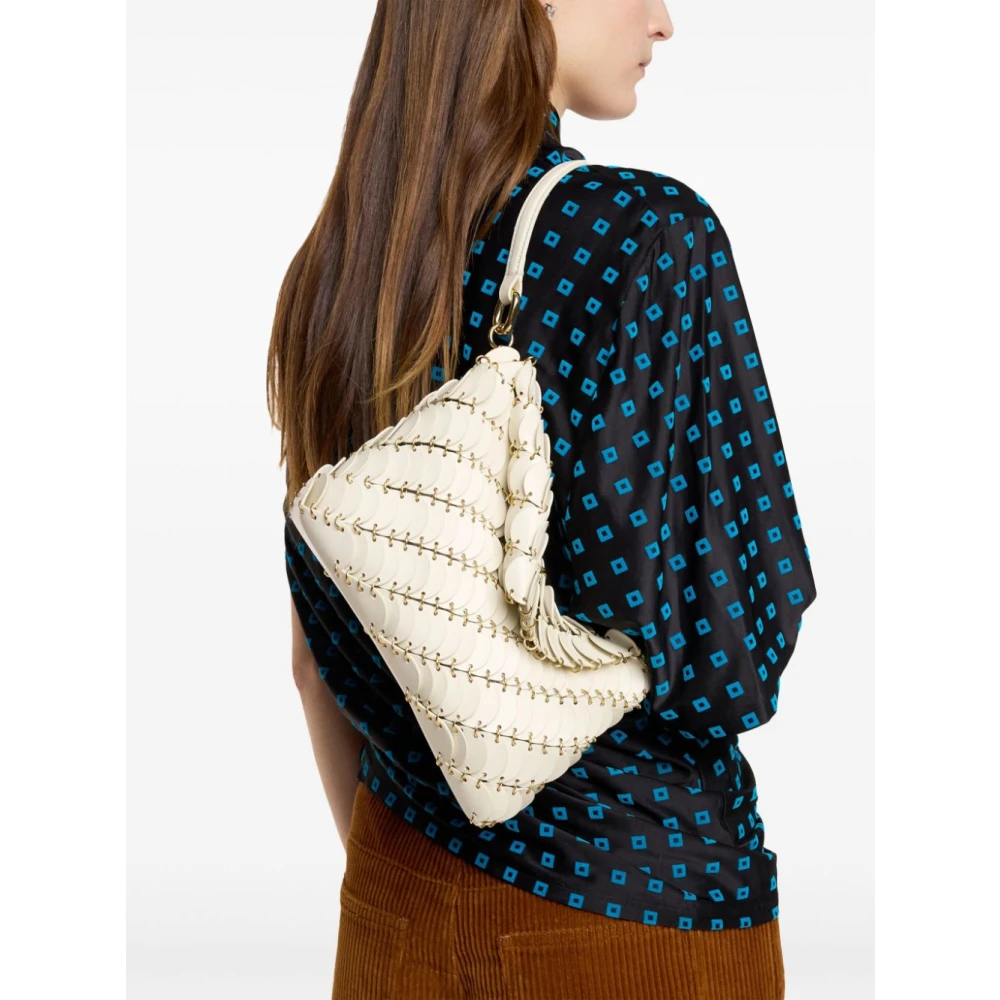 Paco Rabanne Stijlvolle Tassen Collectie Beige Dames