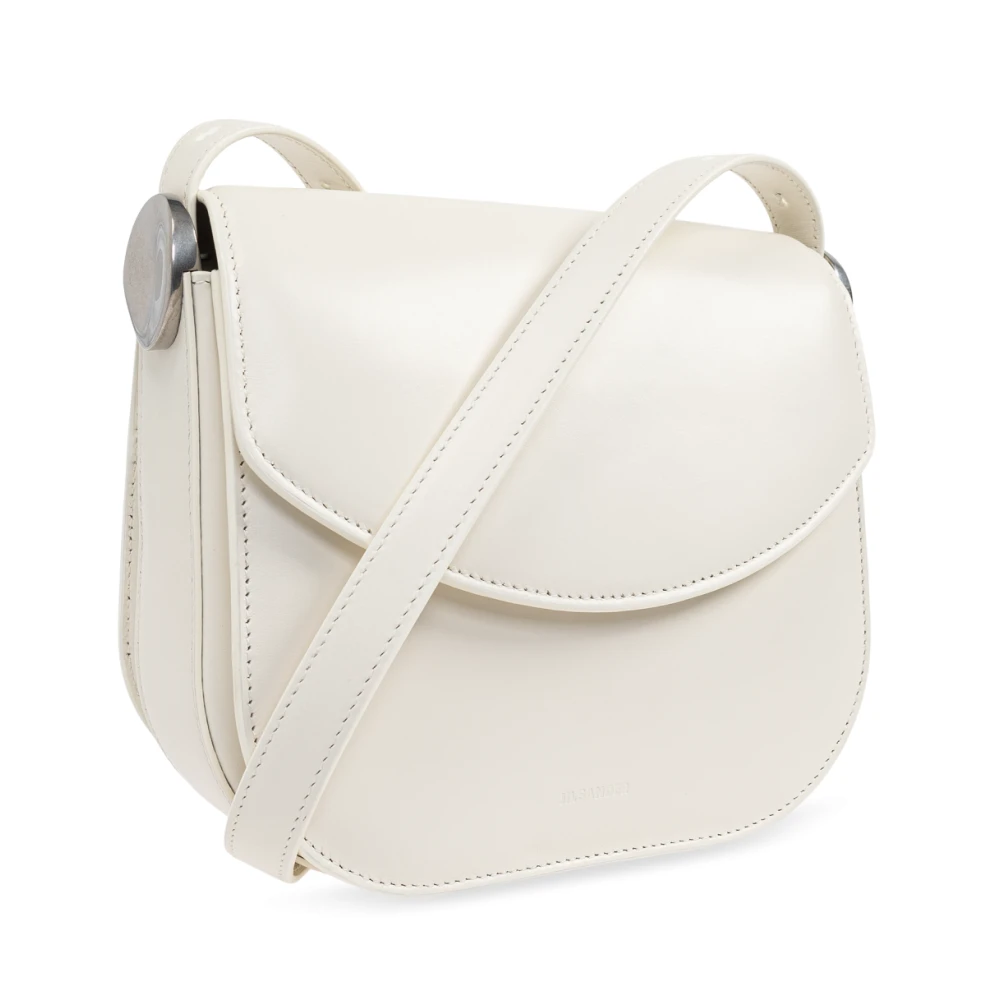 Jil Sander Schoudertas Munt Beige Dames