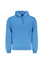 sweat-a-capuche-en-coton-bleu-brode-logo