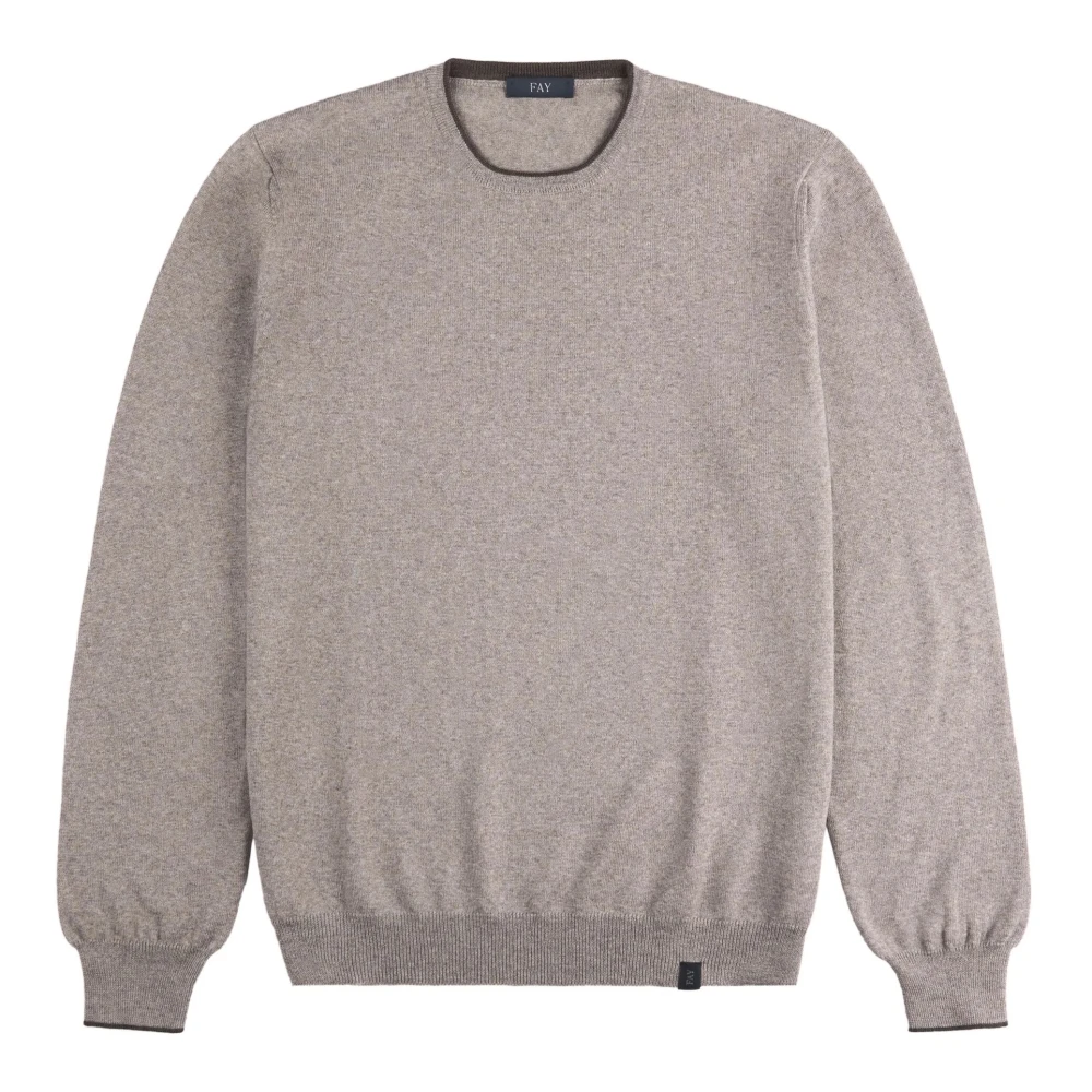 Knitwear > Round-neck Knitwear - - Fay - Modalova