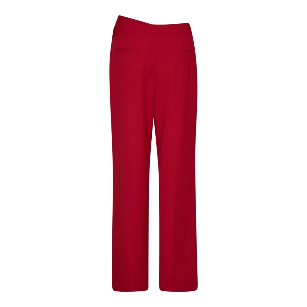 Co'Couture Elegante wijde broek Red Dames