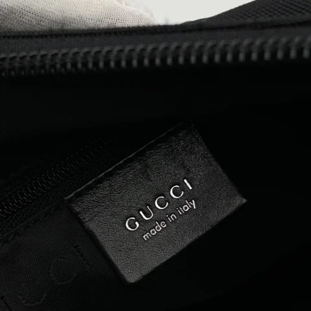 Gucci Vintage Pre-owned Leather gucci-bags Black Dames