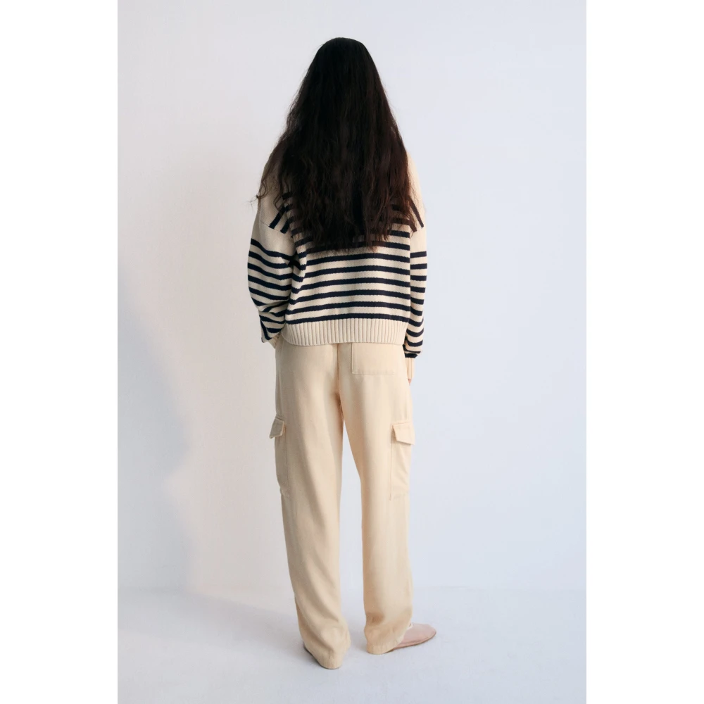 The New Society Pyrgos Vrouw Jumper Blue Dames