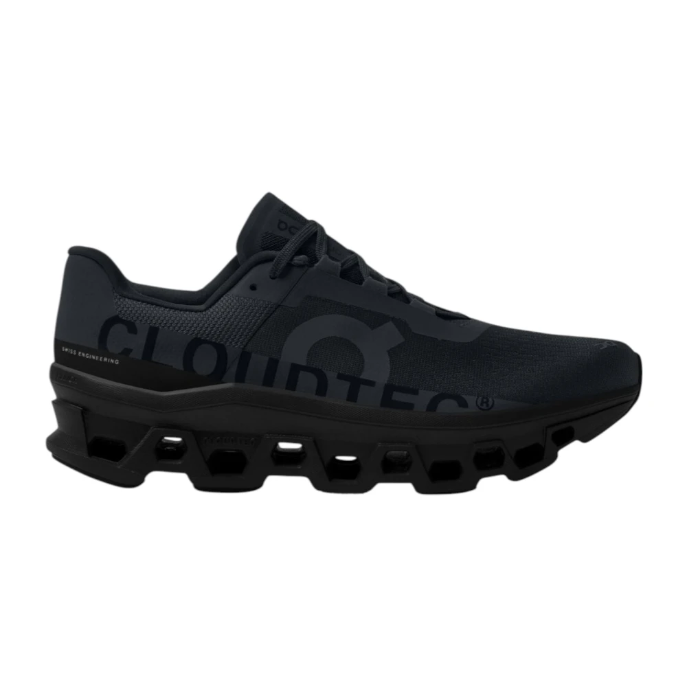 On Running Cloudmonster Trainers Black - Male - Running Shoes - Black - 8 1/2 Uk - Sport