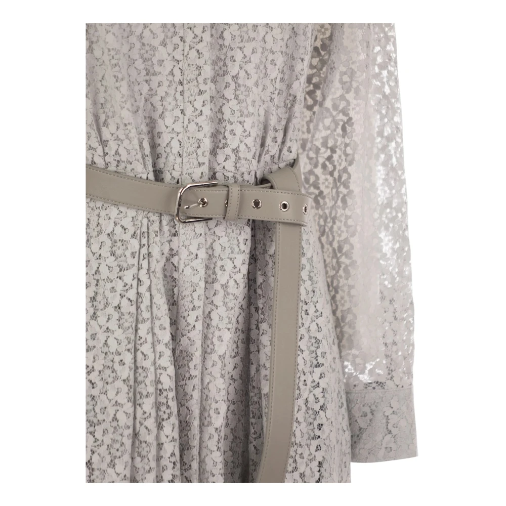 Max Mara Studio Elegante Jurk voor Speciale Gelegenheden Gray Dames