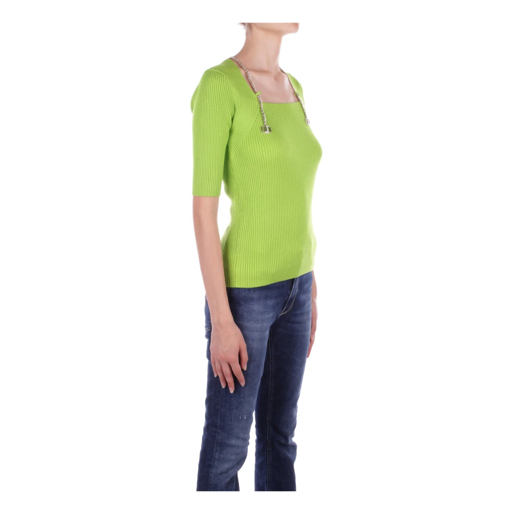 Liu Jo Groene Sweater met Cut-Out Details Green Dames