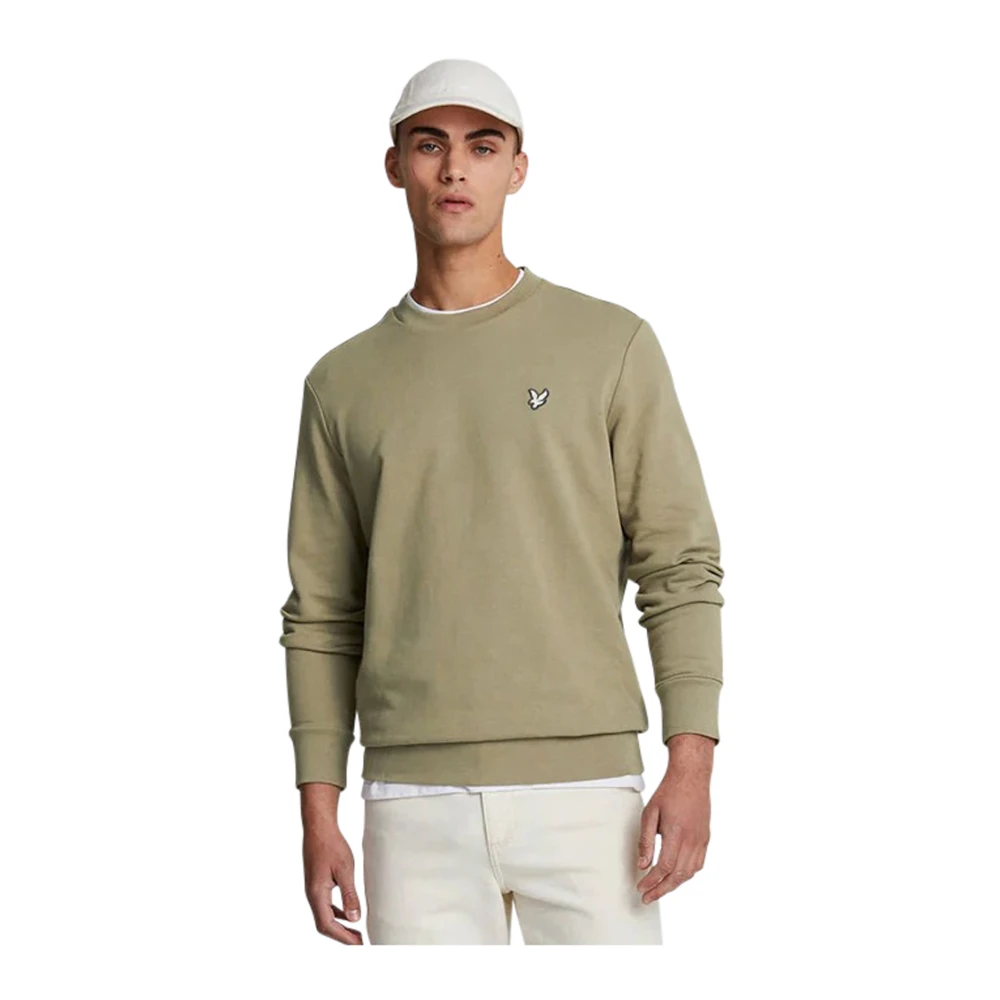 Lyle & Scott Groene Trui Green Heren