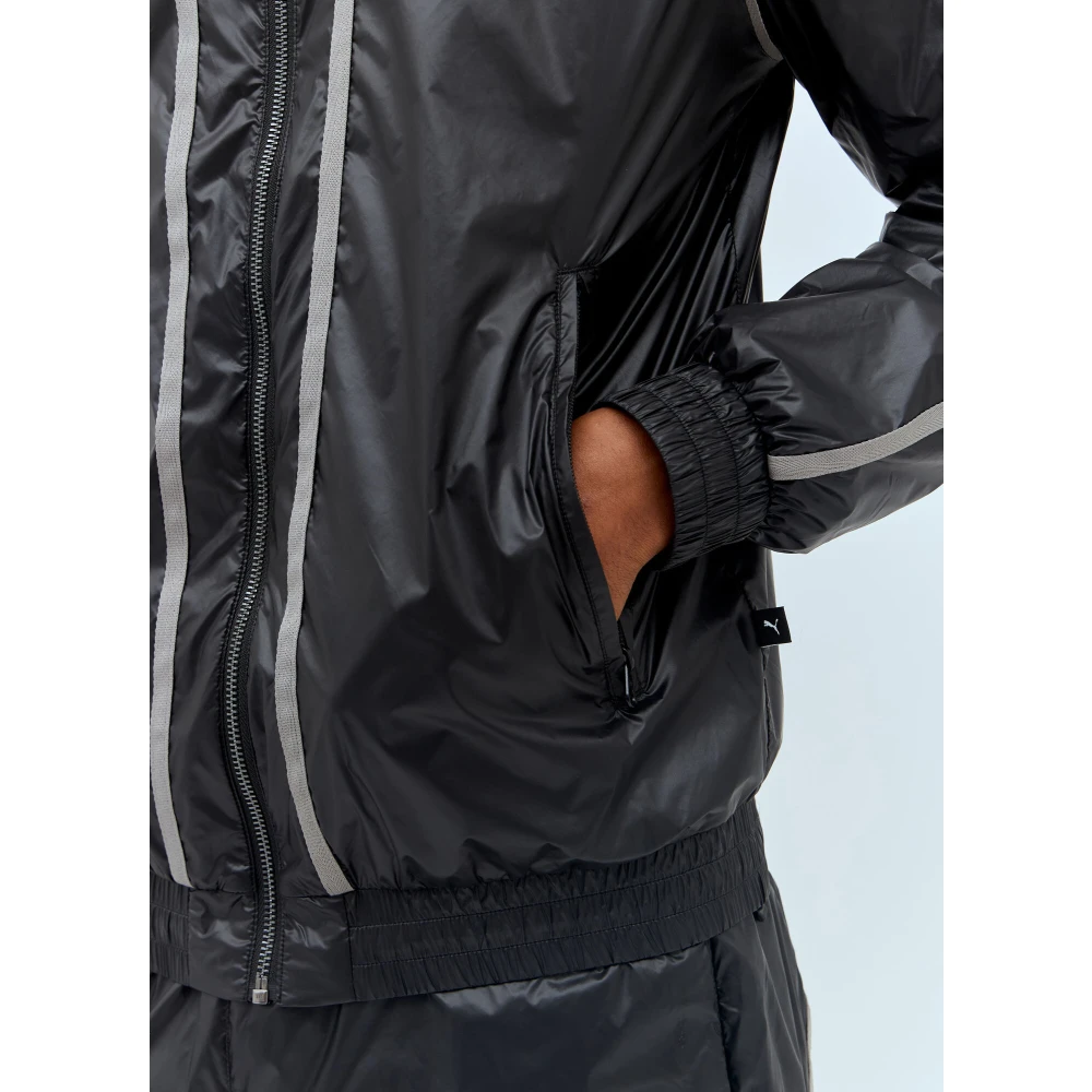 Puma Mesh Gevoerd Trainingsjack Black Heren
