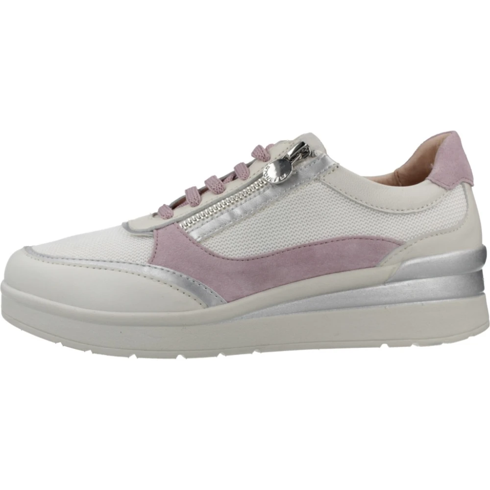 Stonefly 52 Nappa Tex Dames Schoenen Wit