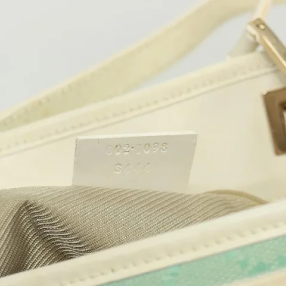 Gucci Vintage Pre-owned Canvas gucci-bags Blue Dames