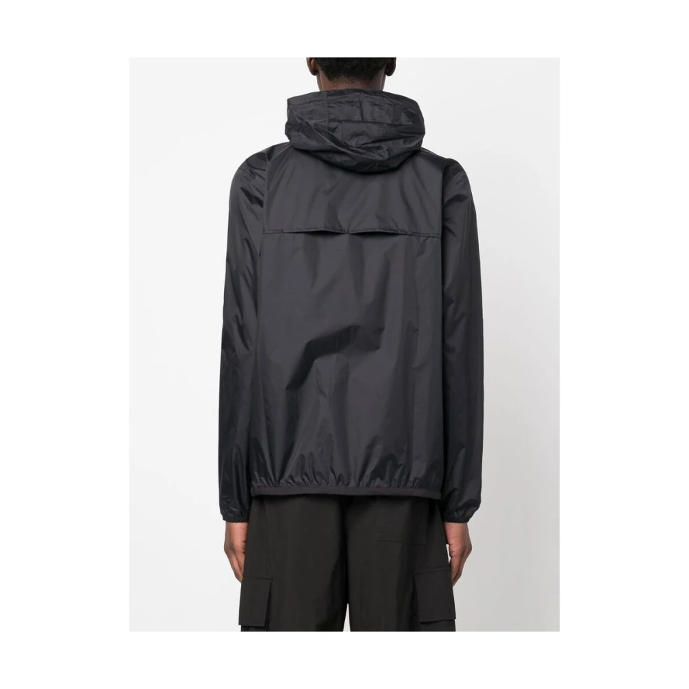 Comme des Garçons Play Kleur-Blok Ripstop Hoodie Jas Multicolor Heren