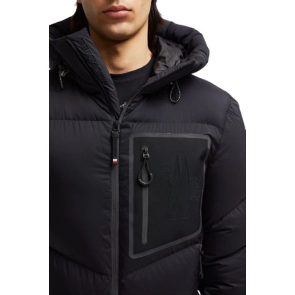 Moncler Warme Winterjas voor Mannen Black Heren
