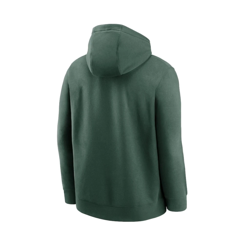 Nike Groene Packers Club Hoodie met Logo Green Heren