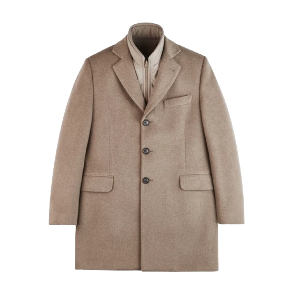 Fay 3-in-1 Dubbele Jas met Vest Brown Heren