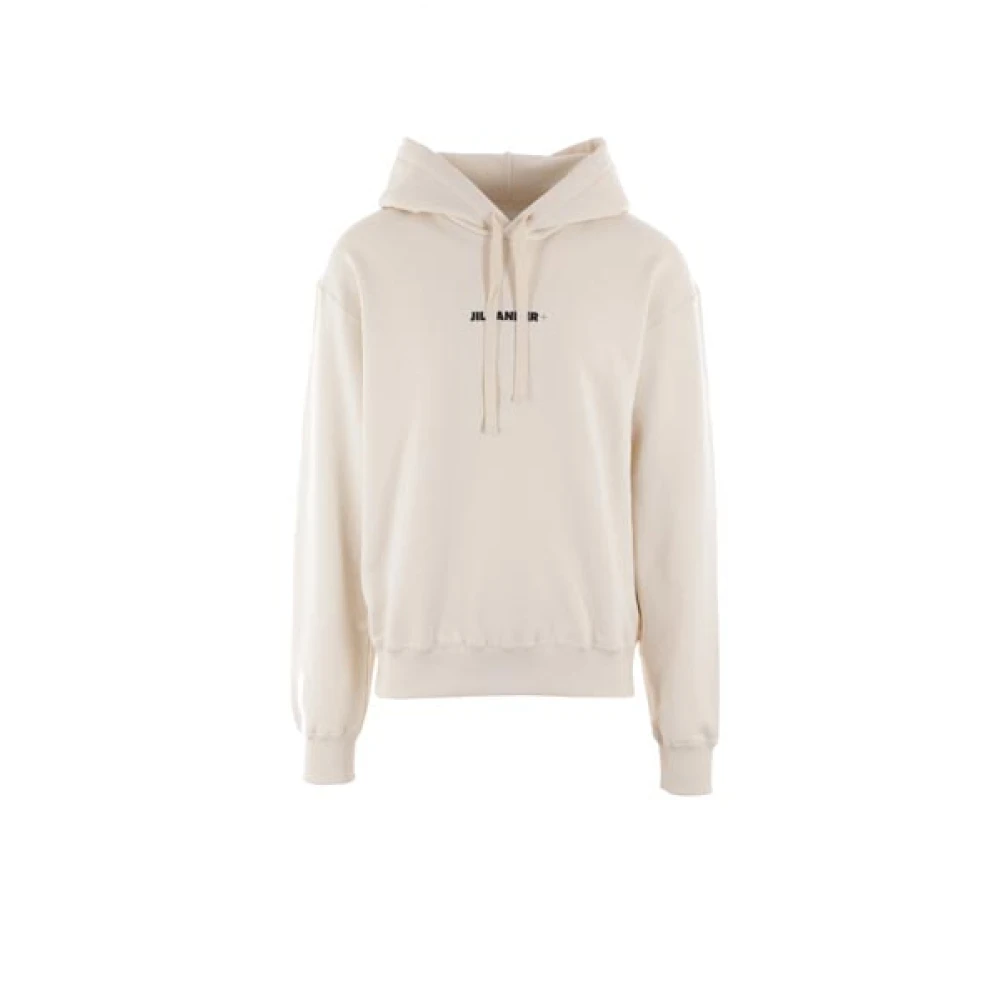 Jil Sander Sweatshirts Hoodies Beige Heren