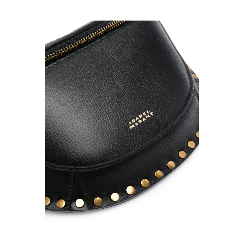 Isabel marant Zwarte Schoudertas van Leer Black Dames
