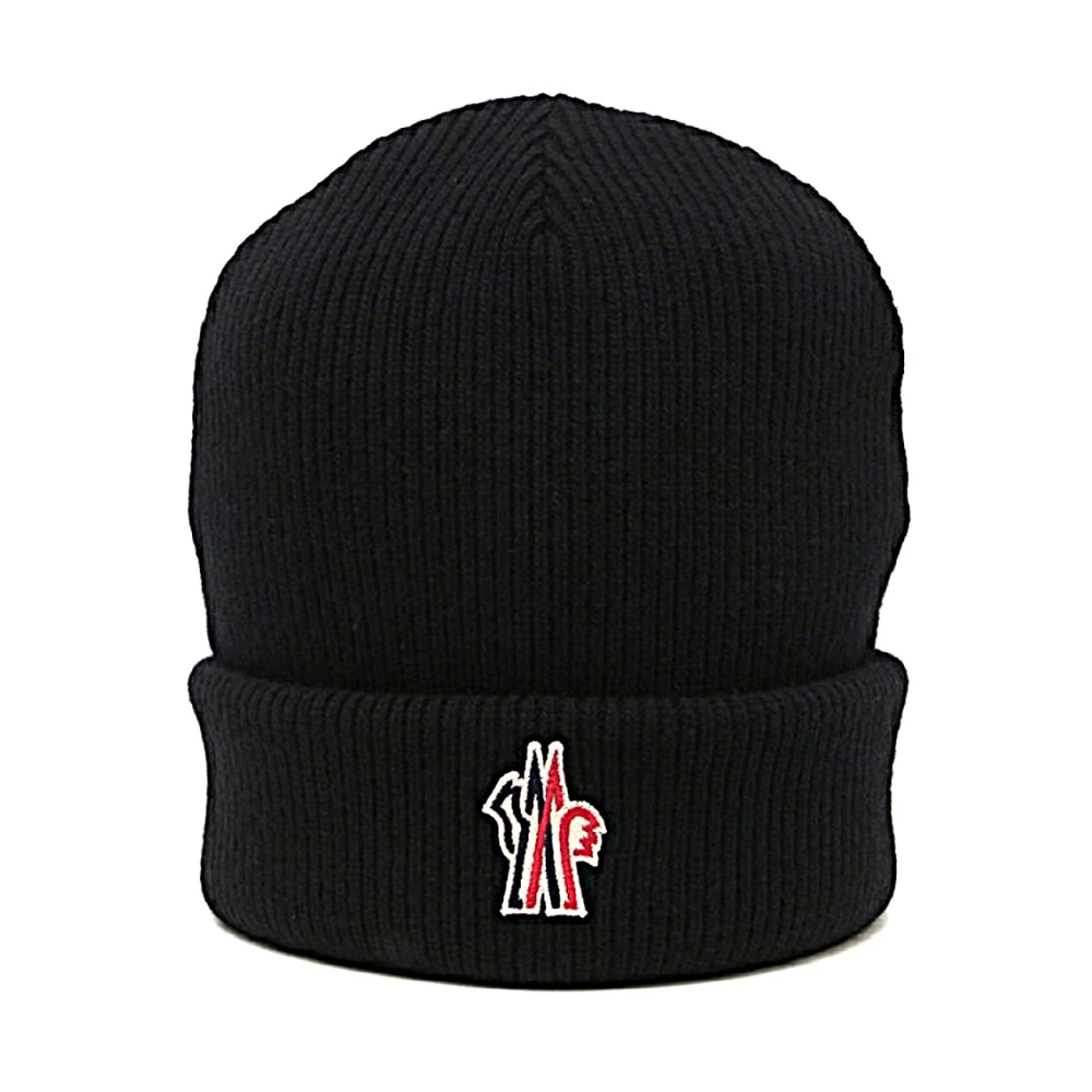 Moncler Men's Black Stylish Hat For Fashionable Look