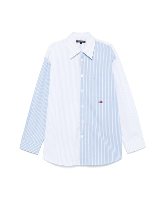 lichtblauwe-button-up-overhemd