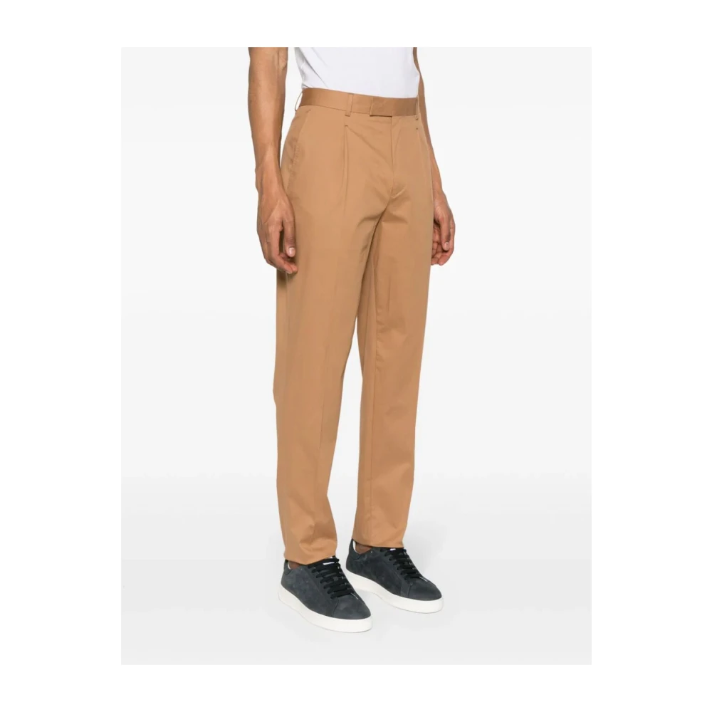 Ermenegildo Zegna Stijlvolle broeken voor mannen Beige Heren