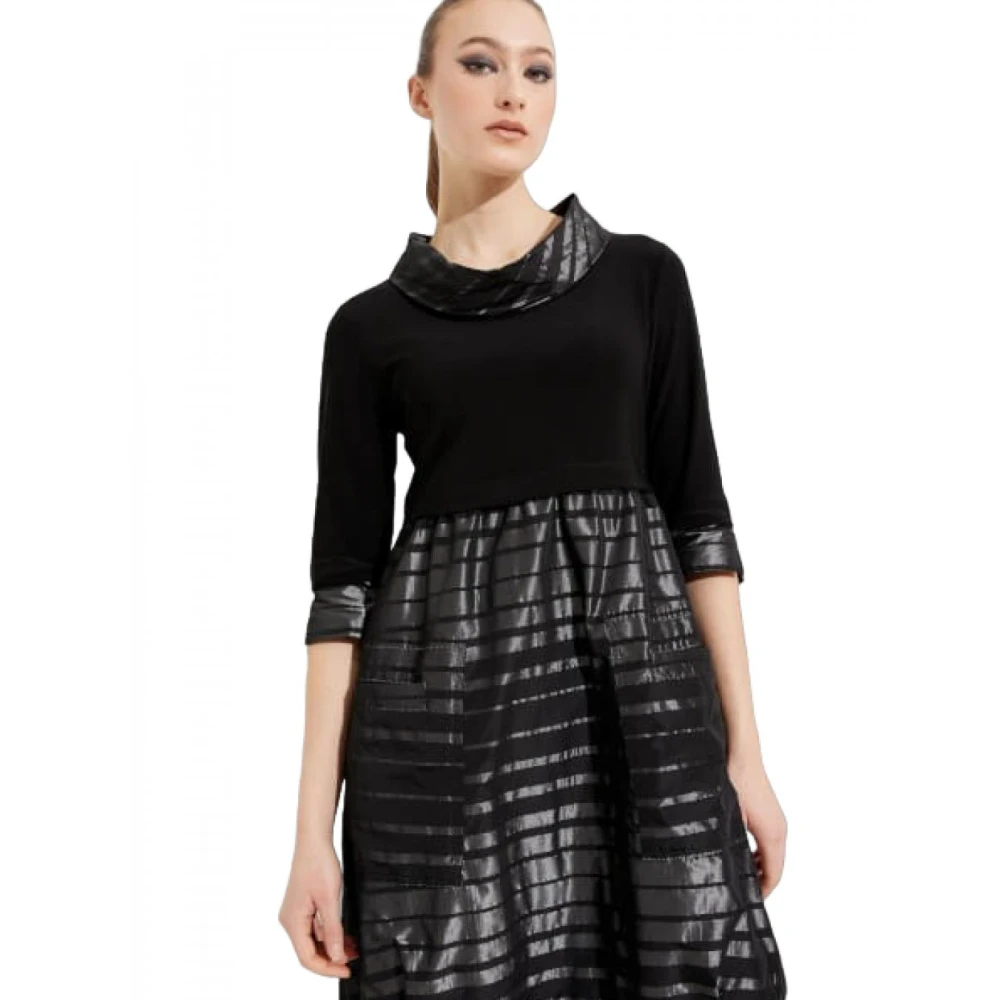 Joseph Ribkoff Polyester Jurken en Jumpsuits Black Dames