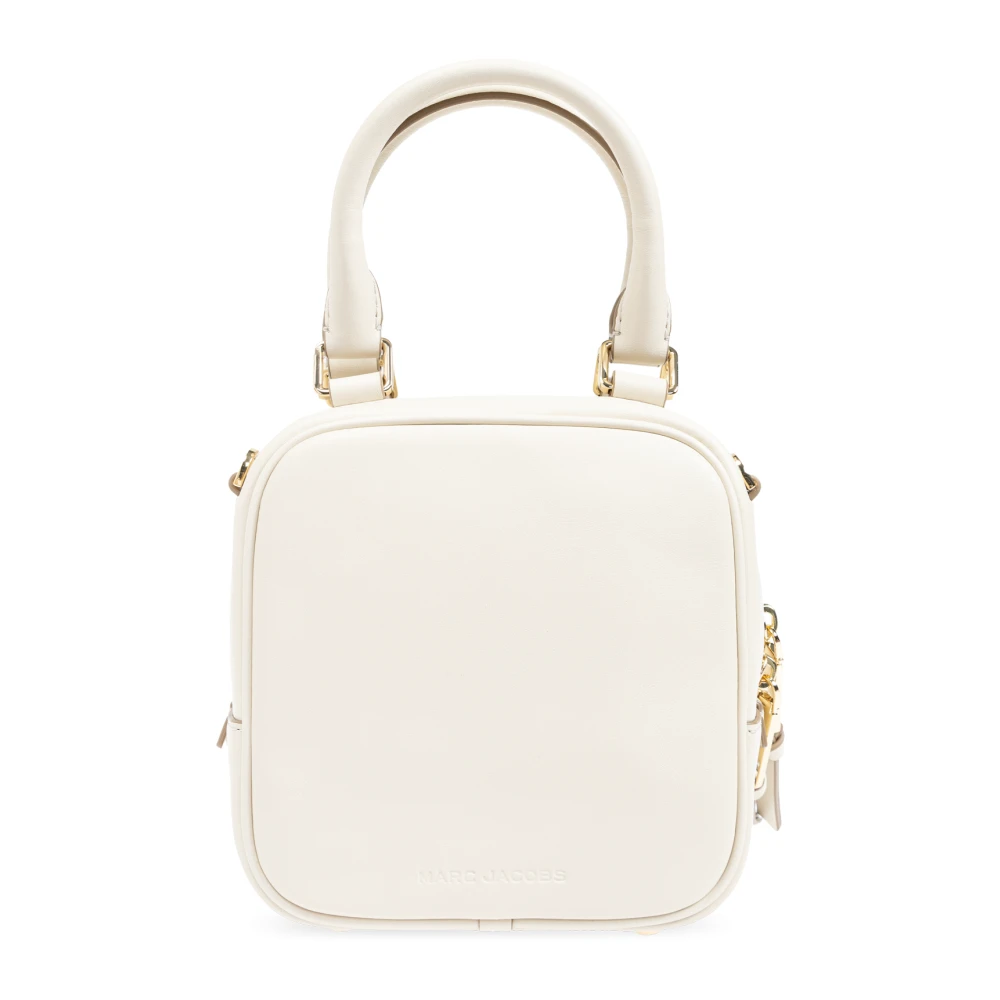 Marc Jacobs Schoudertas De Bedekte J Marc Cube Beige Dames