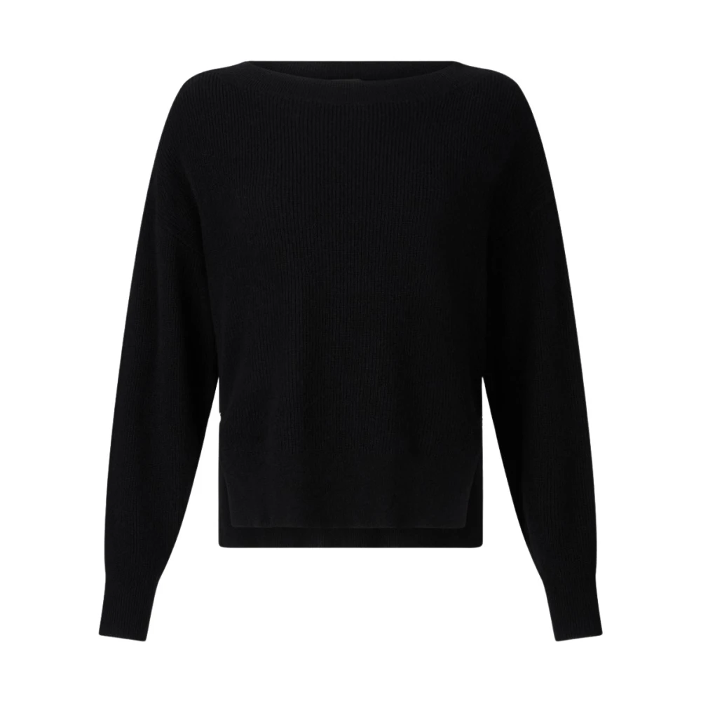 Liu Jo Femme Noir Pulls, Taille: 38 Fr Pull En Laine Et Cachemire