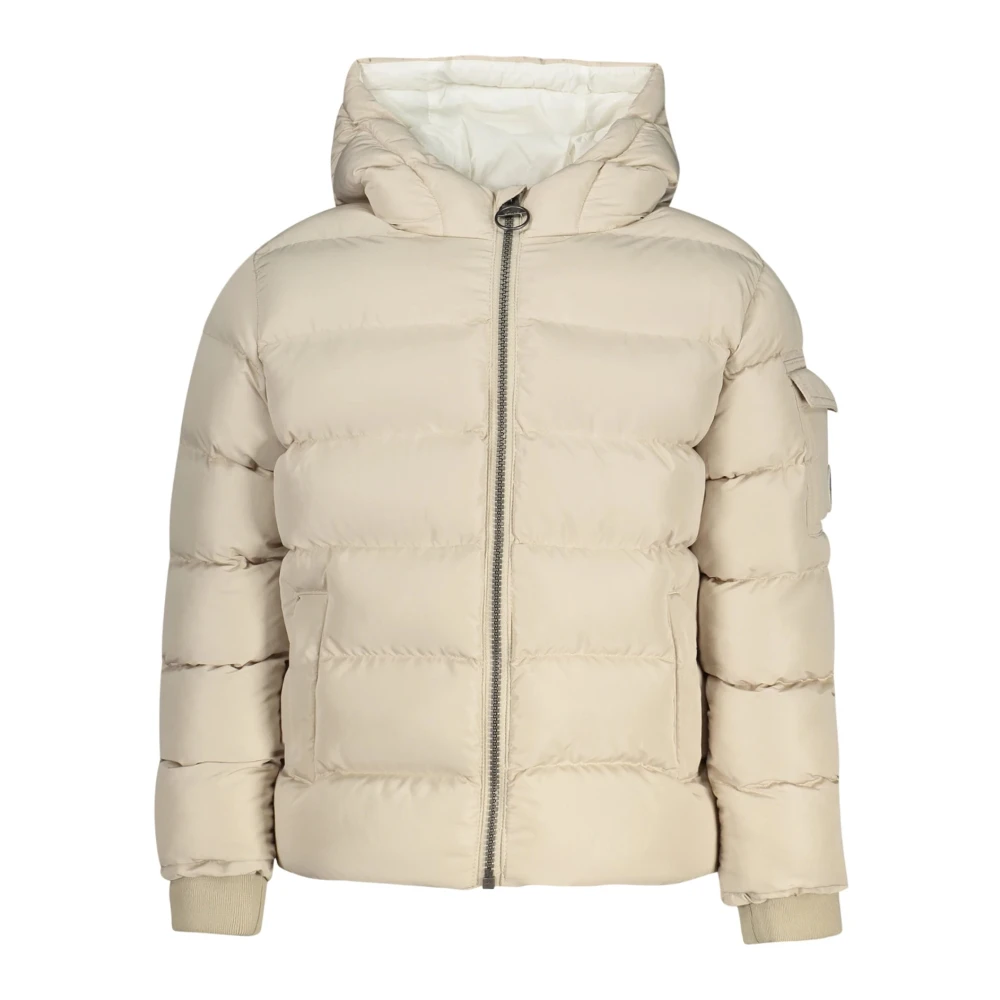 North Sails Beam Puffer Jacket - Unisex - Winter Jackets - Beige - 10 Y - Kids
