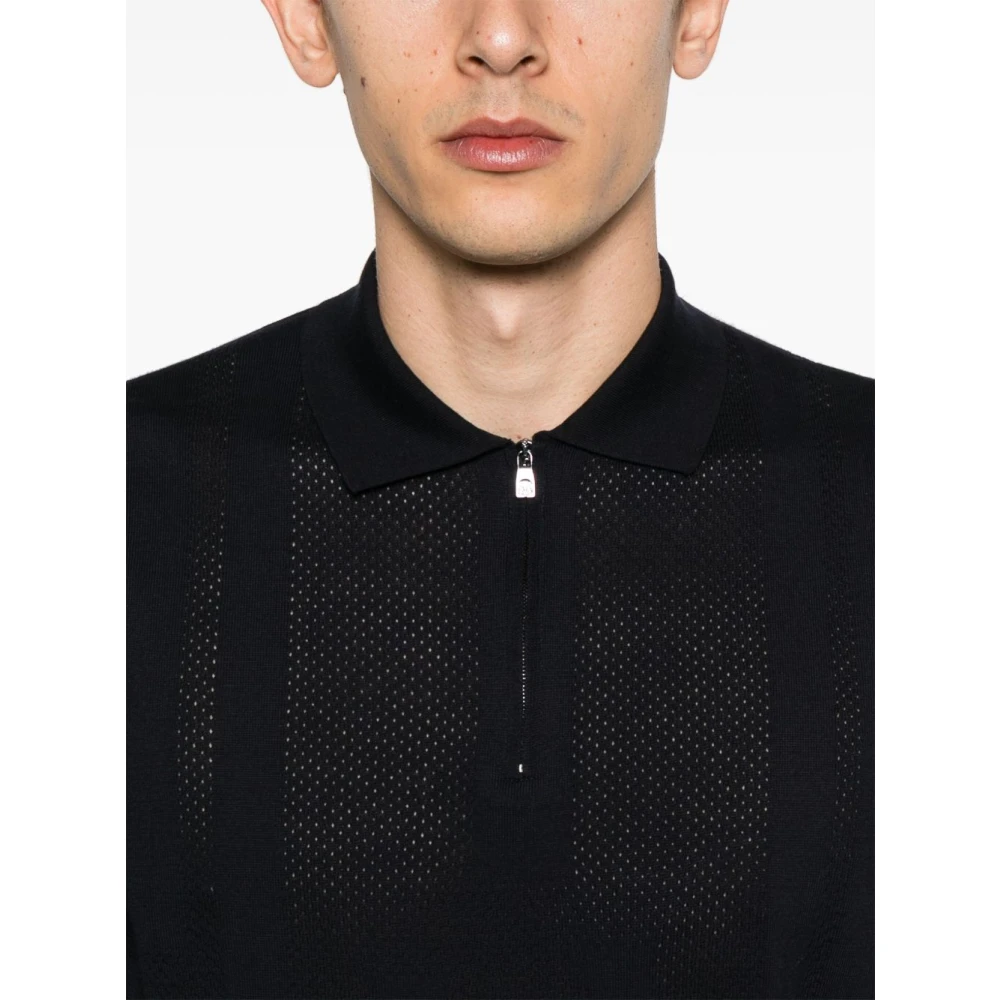 Corneliani Blauwe Sweatshirt voor Mannen Blue Heren