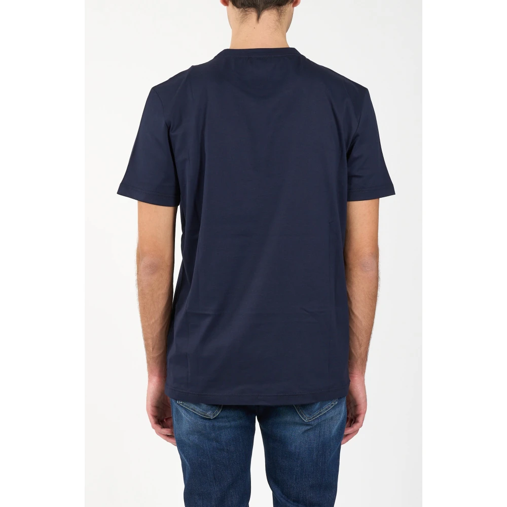 Dondup Jersey T-shirt met slim fit Blue Heren