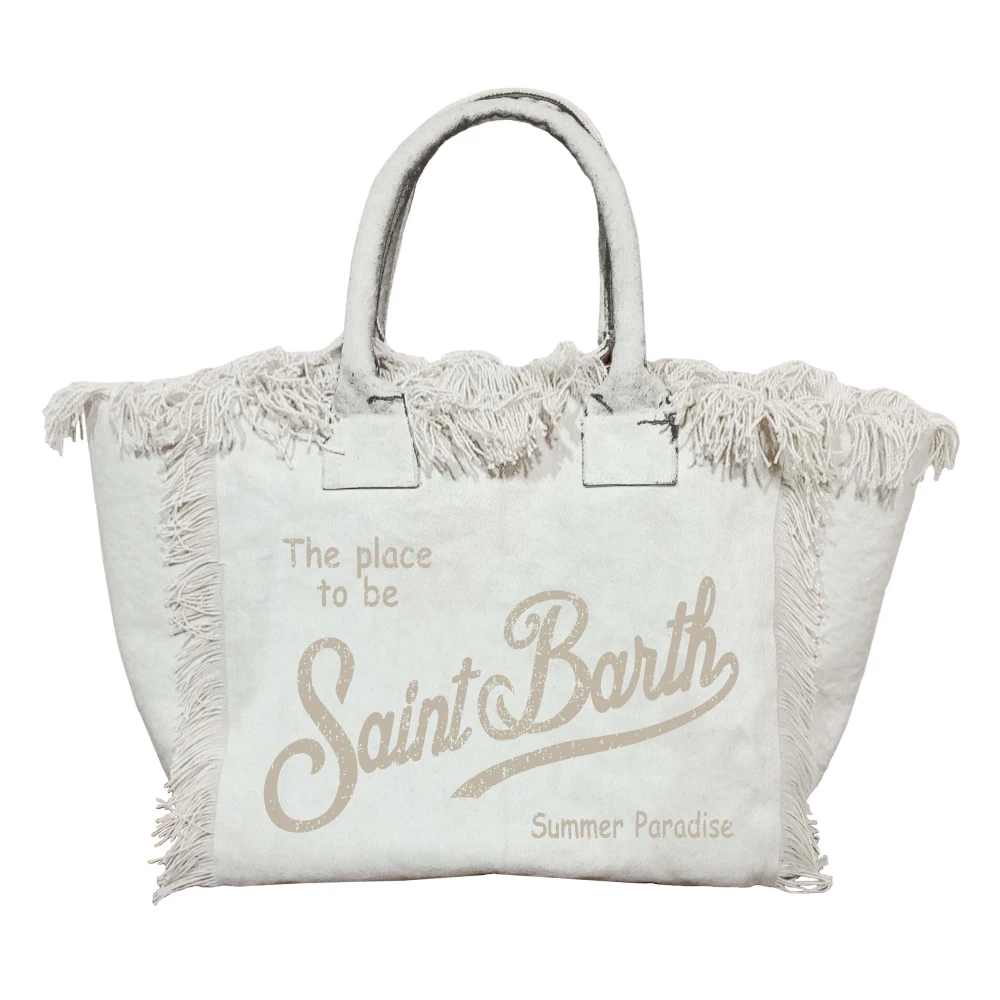 MC2 Saint Barth Witte Tassen voor Stijlvolle Outfits White Dames
