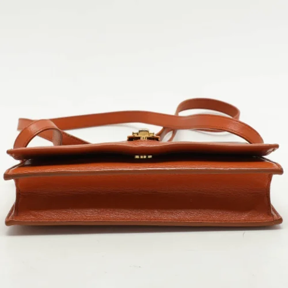 Tom Ford Pre-owned Leather shoulder-bags Brown Dames