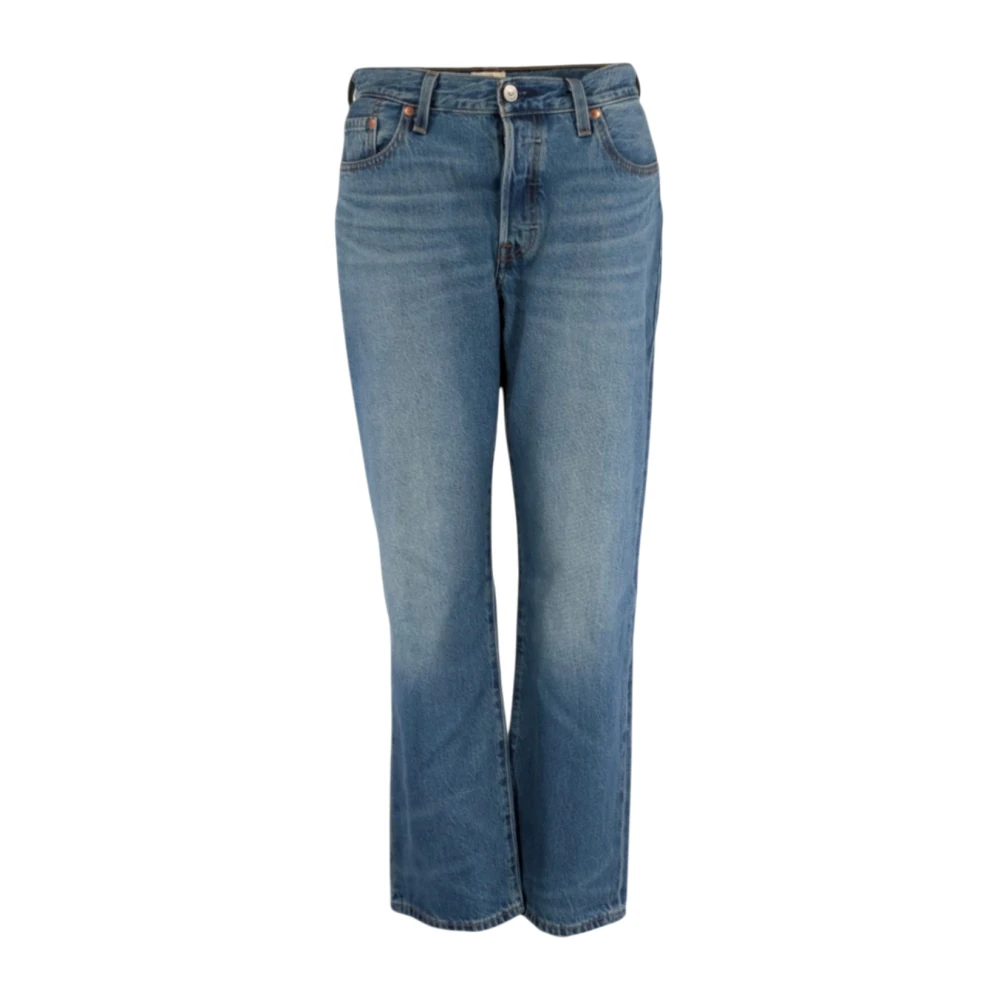 Levi's Women's Blue Flare Jeans, W30, 501 90S Lightweight Jeans