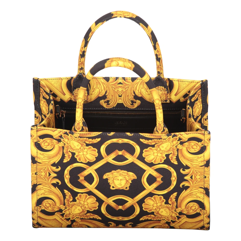 Versace Jacquard motief canvas tas Multicolor Dames
