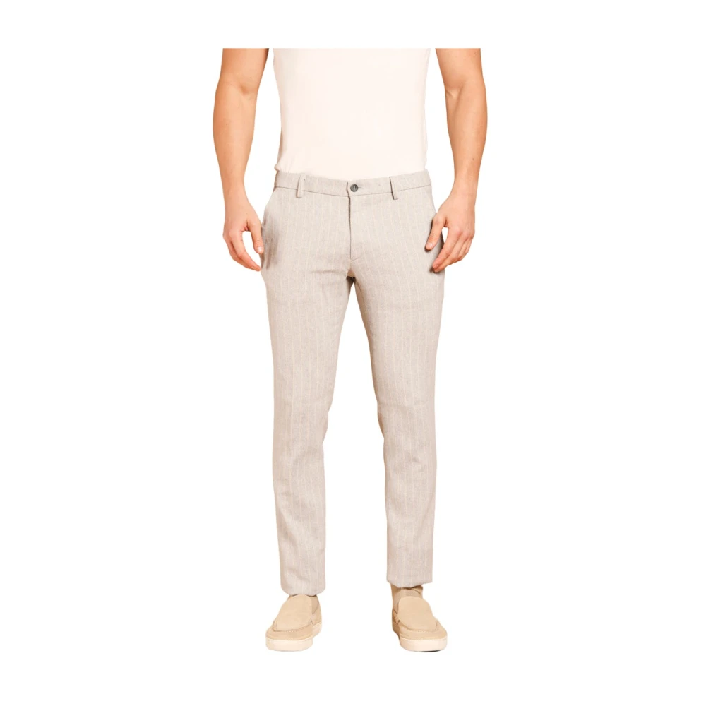 Mason's Vinter Chino Byxor Extra Slim Fit Gray, Herr