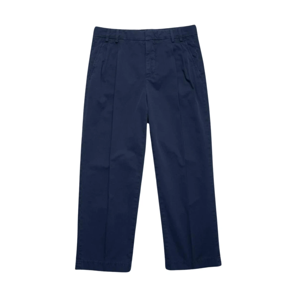 Aspesi Cropped broek Blue Dames