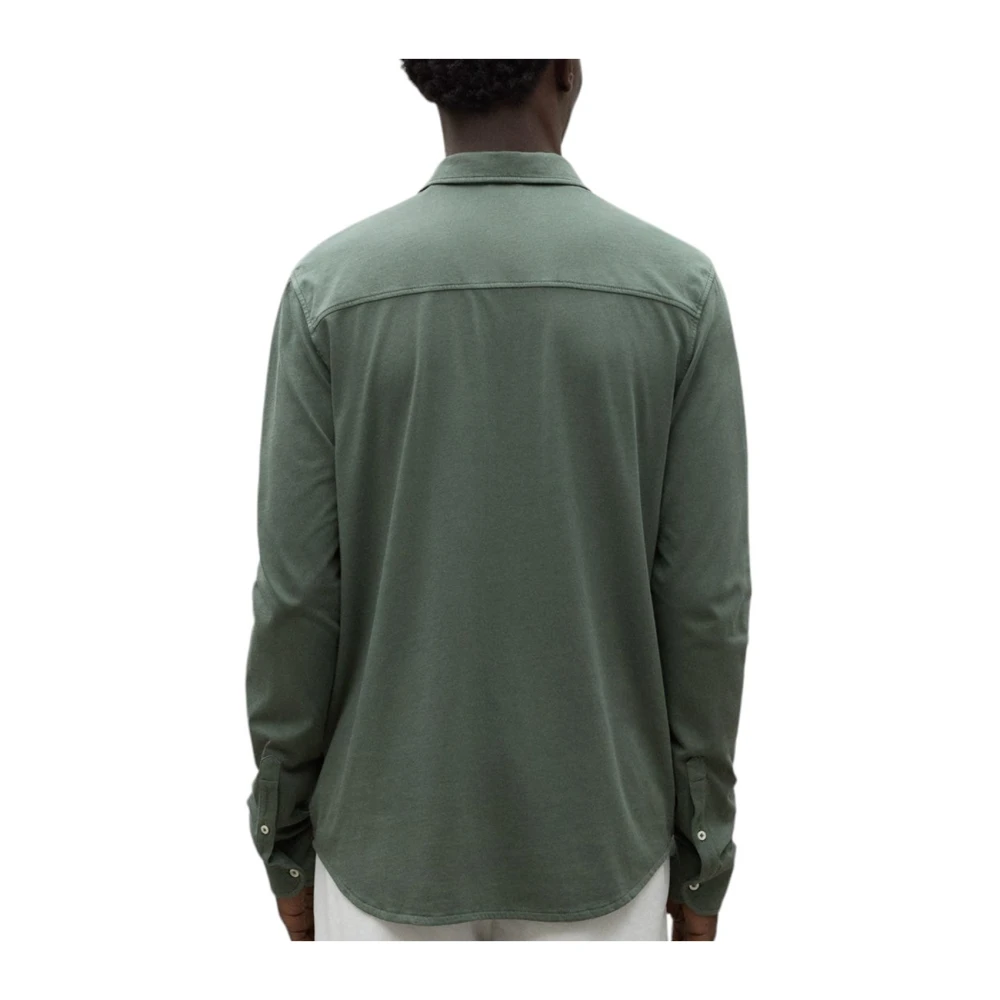 Ecoalf Khaki Shirt Mcmgasrmole00803S24 Green Heren