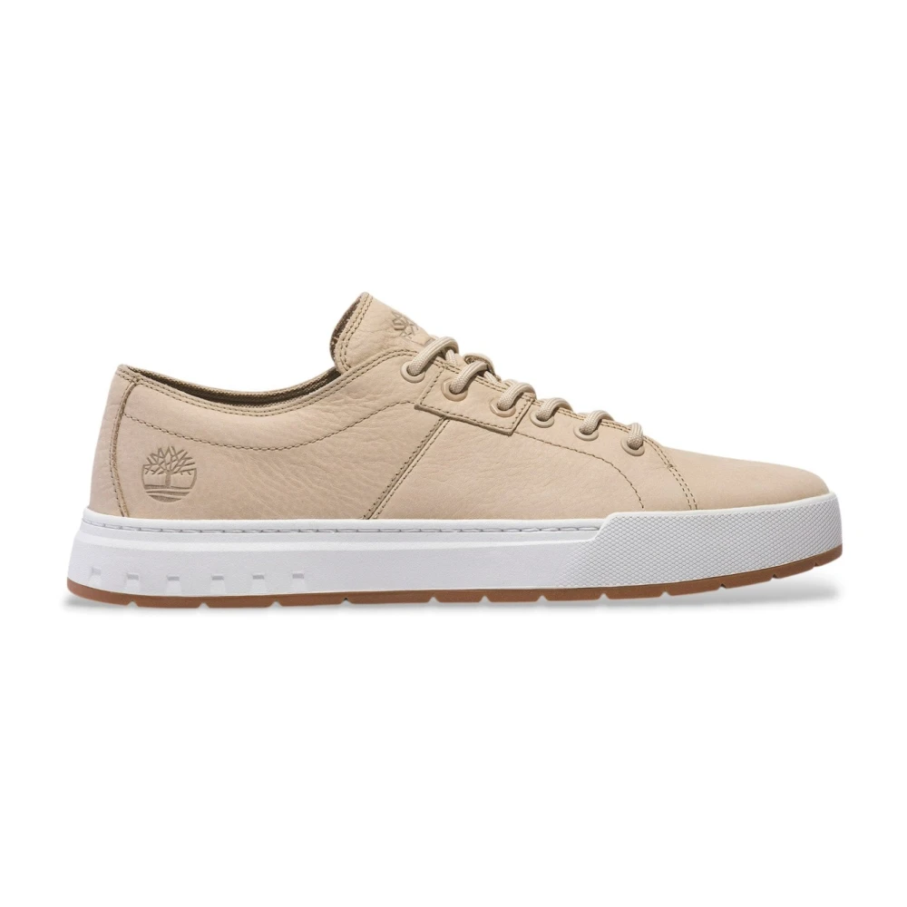 Timberland Leren Sneaker Maple Grove Heren Schoenen Beige
